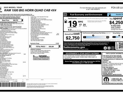 Used 2025 RAM 1500 Big Horn