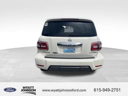 Used 2019 Nissan Armada Platinum w/ Interior Lighting Package RWD image 6