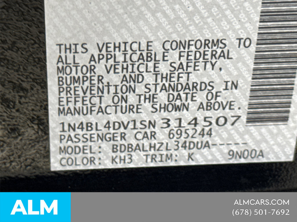 Used 2025 Nissan Altima 2.5 SV FWD image 34