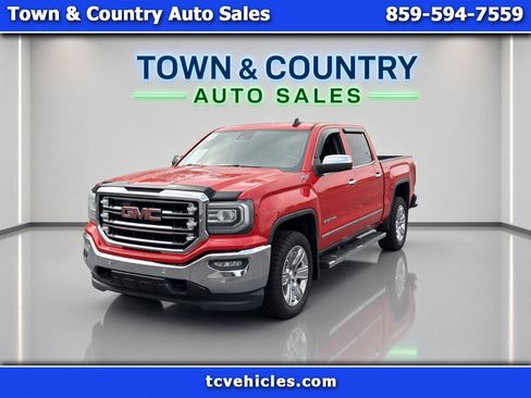 Used 2016 GMC Sierra 1500 SLT w/ Enhanced Driver Alert Package AWD/4WD image 1