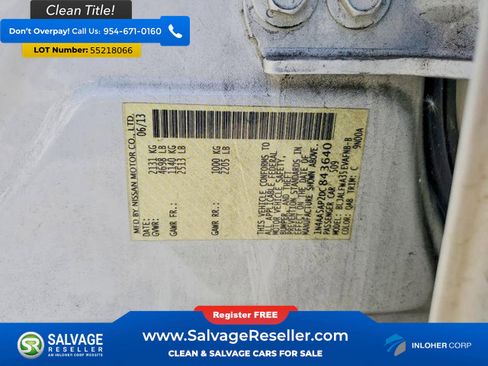 Used 2013 Nissan Maxima 3.5 SV w/ Tech Pkg FWD image 16