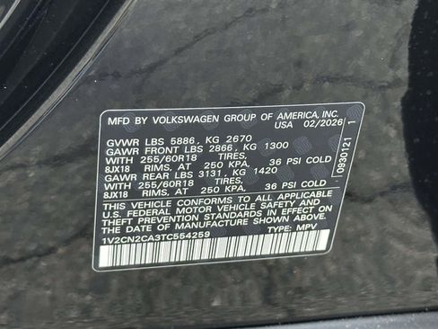 New 2026 Volkswagen Atlas Peak Edition AWD/4WD image 16