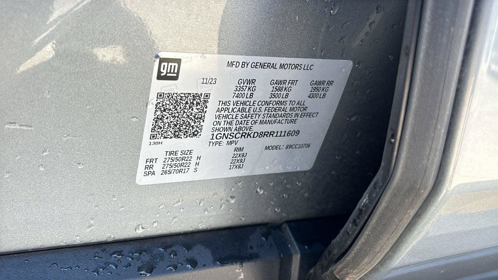Used 2024 Chevrolet Tahoe RST w/ Luxury Package RWD image 14