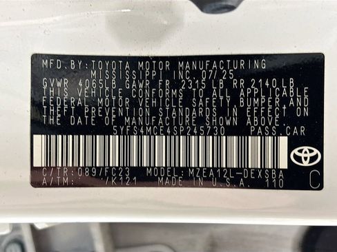 Used 2025 Toyota Corolla SE image 23