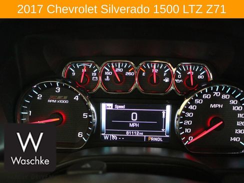 Used 2017 Chevrolet Silverado 1500 LTZ Z71 w/ Realtree Edition image 36