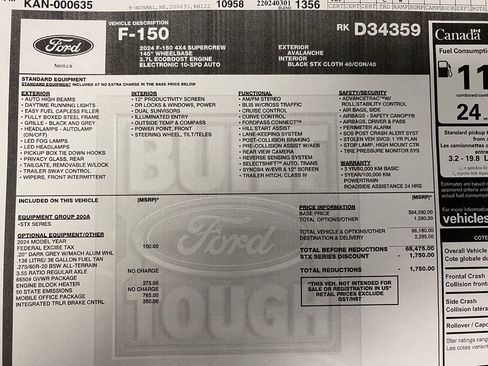 Used 2024 Ford F150 STX w/ Mobile Office Package image 30