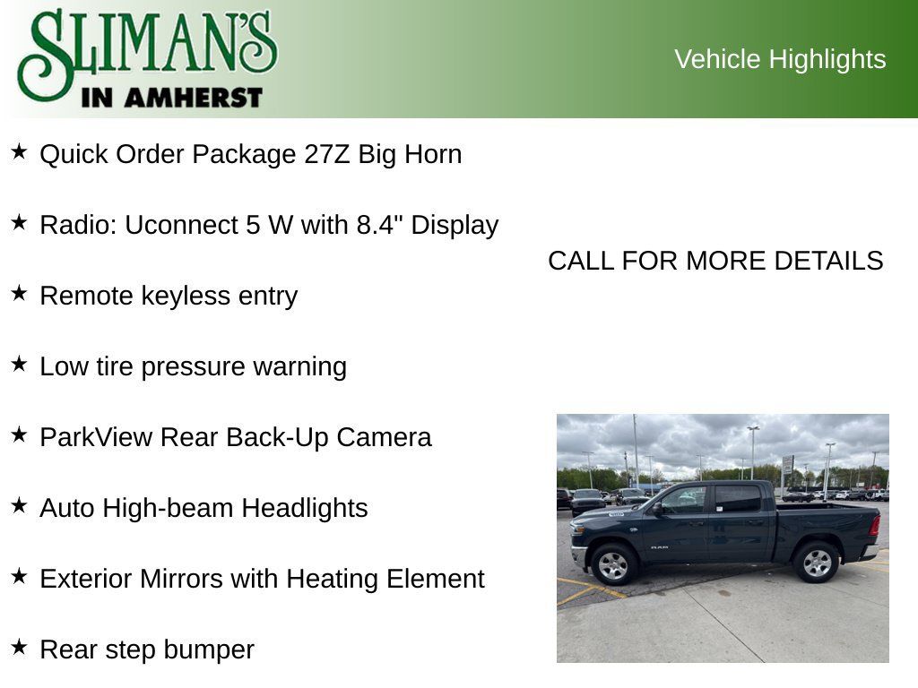 Used 2026 RAM 1500 Big Horn AWD/4WD image 8