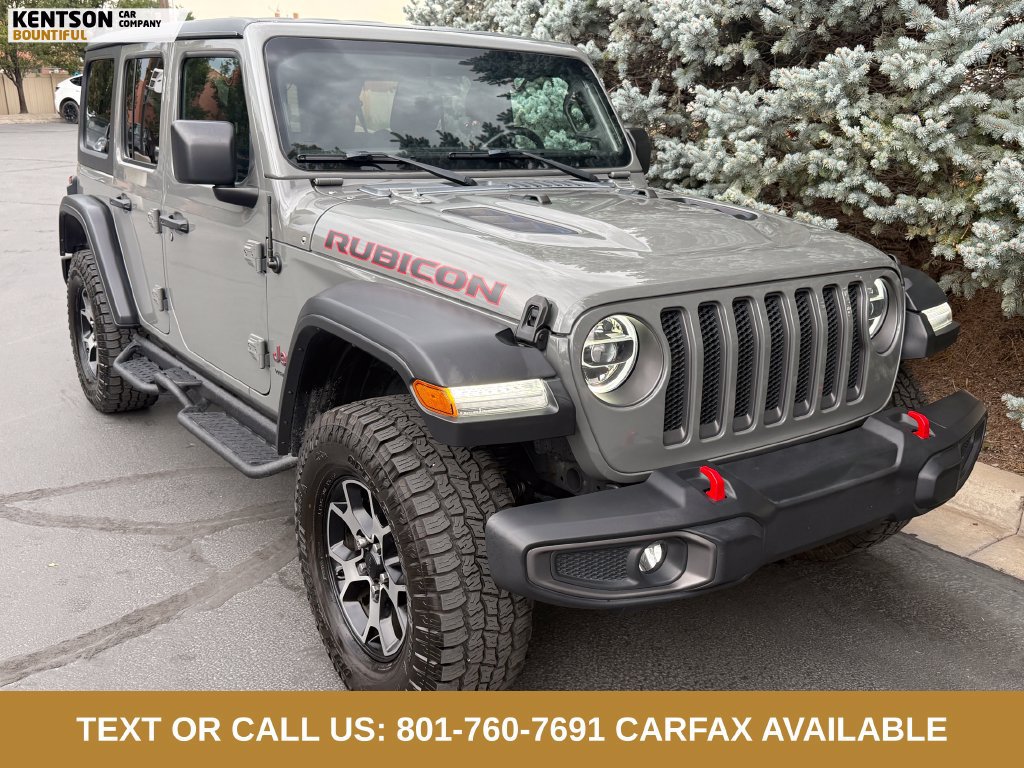 Used 2021 Jeep Wrangler Unlimited Rubicon w/ LED Lighting Group AWD/4WD image 12