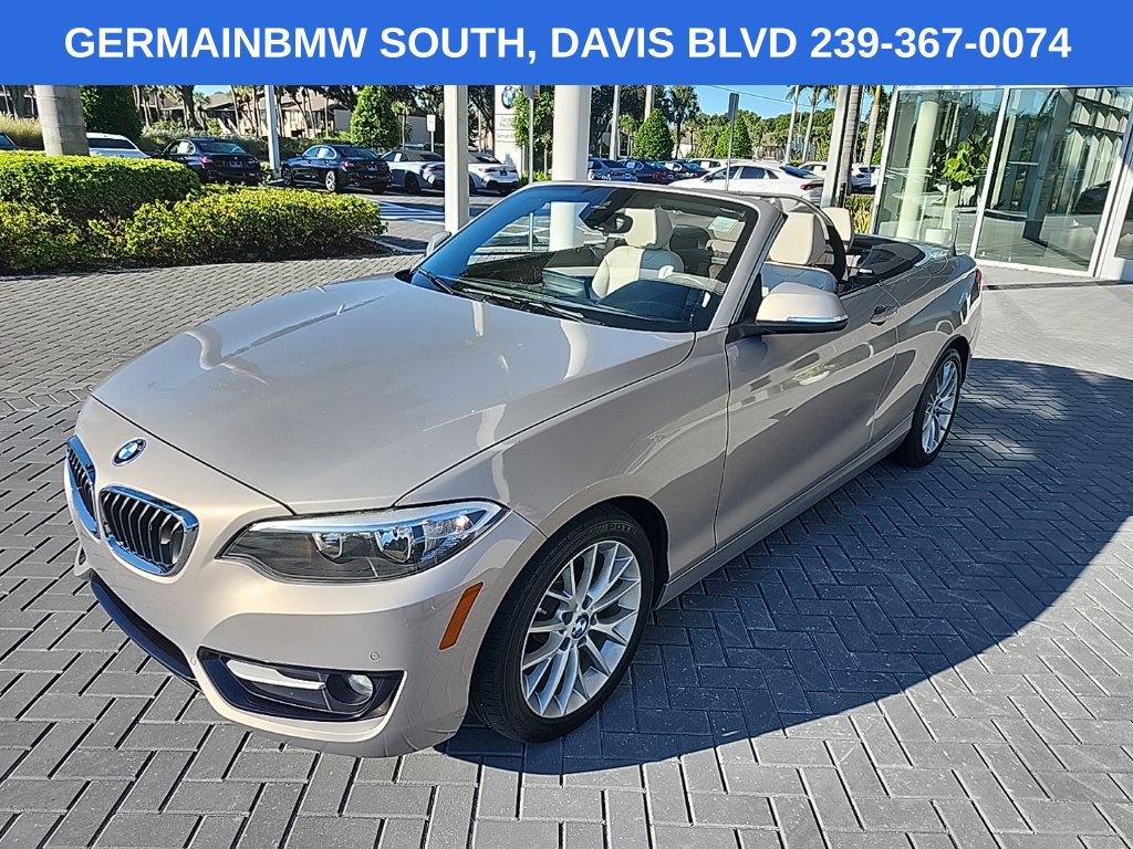 Used 2016 BMW 228i Convertible RWD image 1