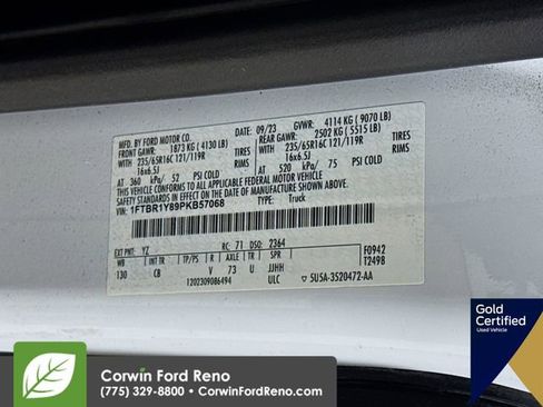 Certified 2023 Ford Transit 250 Low Roof w/ Exterior Upgrade Package RWD image 30