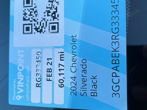 Used 2024 Chevrolet Silverado 1500 Custom w/ LPO, Dark Essentials Package image 26