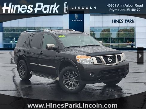 Used 2013 Nissan Armada Platinum w/ Platinum Reserve Pkg image 1