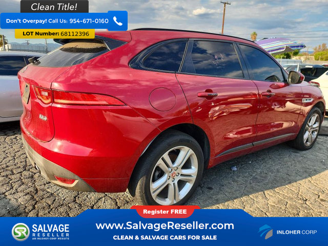 Used 2017 Jaguar F-PACE R-Sport AWD/4WD image 4