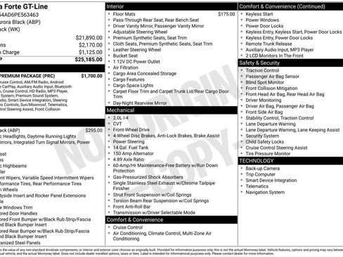 Used 2023 Kia Forte GT-Line w/ GT-Line Premium Package image 24