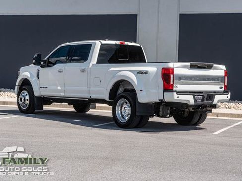 Used 2021 Ford F450 Platinum w/ Snow Plow Prep Package AWD/4WD image 6