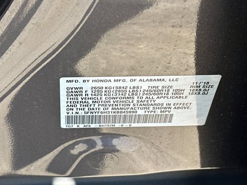Used 2019 Honda Pilot EX image 35
