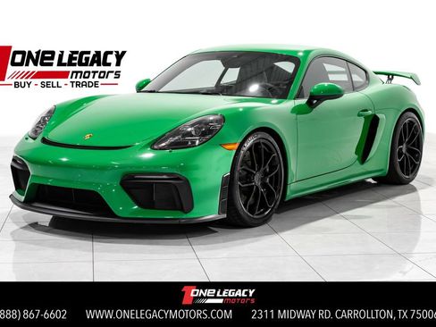 Used 2022 Porsche 718 Cayman GT4 RWD image 1