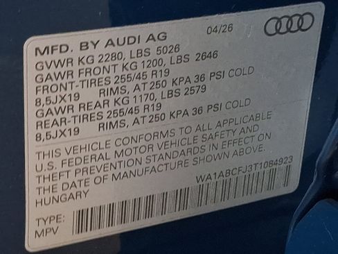 New 2026 Audi Q3 quattro 2.0T AWD/4WD image 15