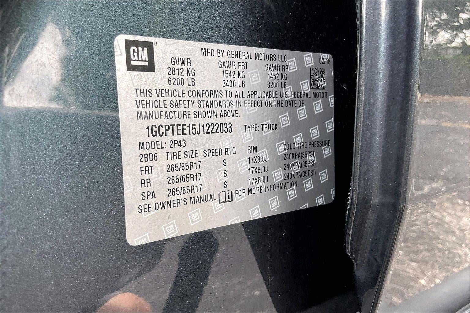 Used 2018 Chevrolet Colorado ZR2 AWD/4WD image 31
