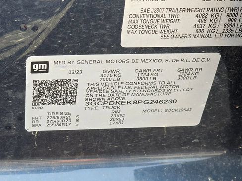 Used 2023 Chevrolet Silverado 1500 LT AWD/4WD image 23
