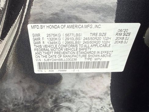 Certified 2020 Acura MDX Technology image 24