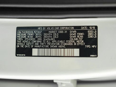 Used 2020 Volvo XC90 T5 Momentum w/ Protection Package Premier FWD image 50