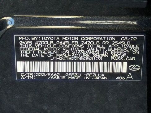 Used 2022 Lexus IS 350 F Sport image 30