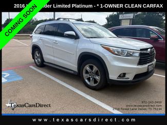 Used 2016 Toyota Highlander Limited Platinum AWD/4WD video 1