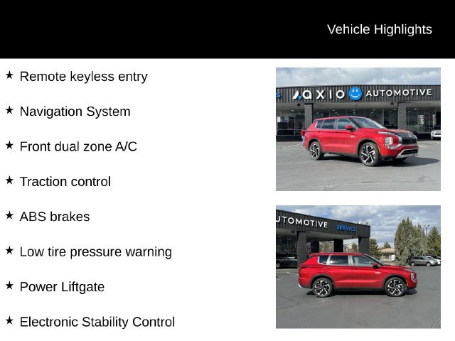 Used 2025 Mitsubishi Outlander SE AWD/4WD image 8