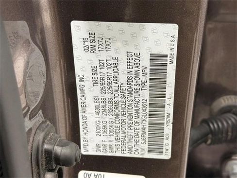 Used 2016 Honda CR-V EX-L image 21