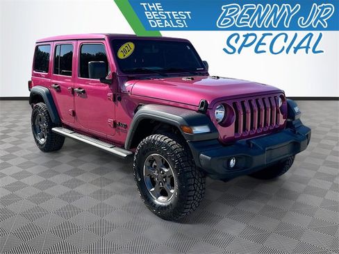 Used 2021 Jeep Wrangler Unlimited Sport w/ Sun And Sound Package image 3