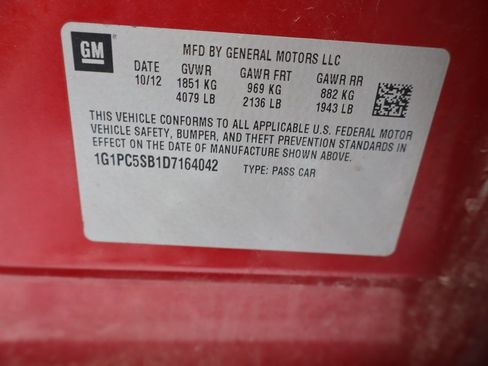 Used 2013 Chevrolet Cruze LT image 3