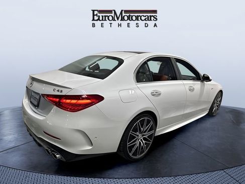 Certified 2023 Mercedes-Benz C 43 AMG White image 5