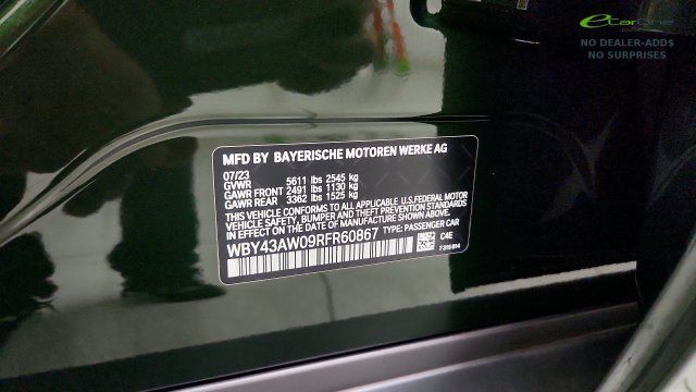 Used 2024 BMW i4 eDrive35 w/ Premium Package RWD image 76