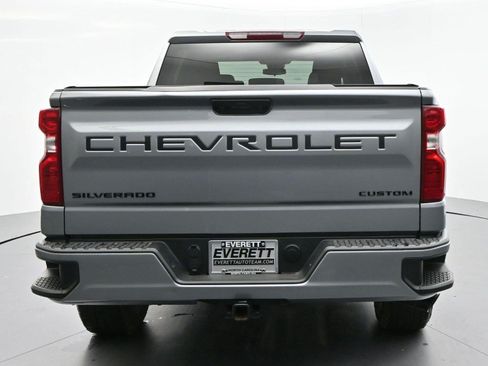 Used 2025 Chevrolet Silverado 1500 Custom w/ Turbomax Blackout Package AWD/4WD image 6