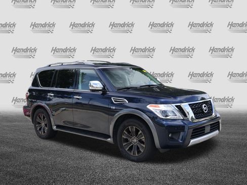 Used 2017 Nissan Armada Platinum w/ Captain Seat Package AWD/4WD image 2