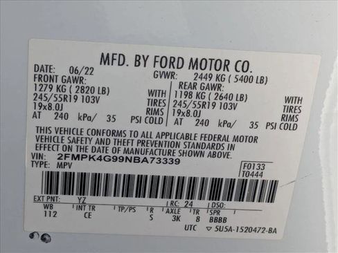 Used 2022 Ford Edge SE w/ Black Appearance Package image 18