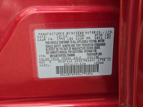 Used 2013 Nissan Sentra S FWD image 22