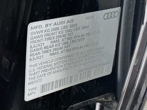 New 2026 Audi SQ5 Premium Plus AWD/4WD image 30