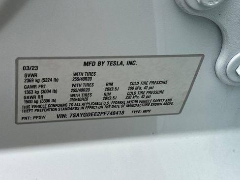 Used 2023 Tesla Model Y Long Range AWD/4WD image 34