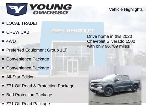 Used 2020 Chevrolet Silverado 1500 LT w/ All-Star Edition image 8