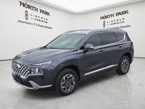 Used 2021 Hyundai Santa Fe Blue AWD/4WD image 1