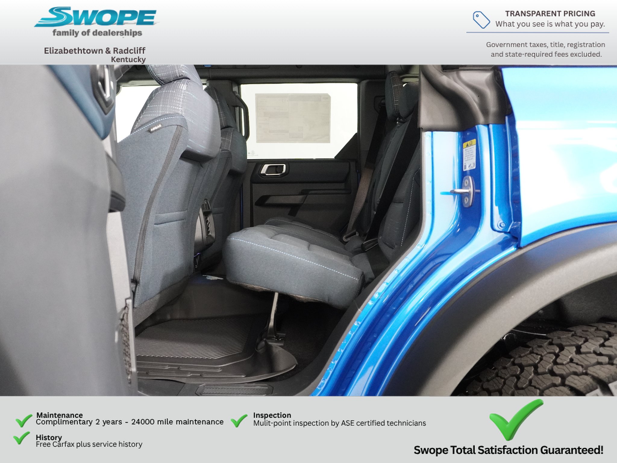 New 2026 Ford Bronco Heritage Edition AWD/4WD image 11