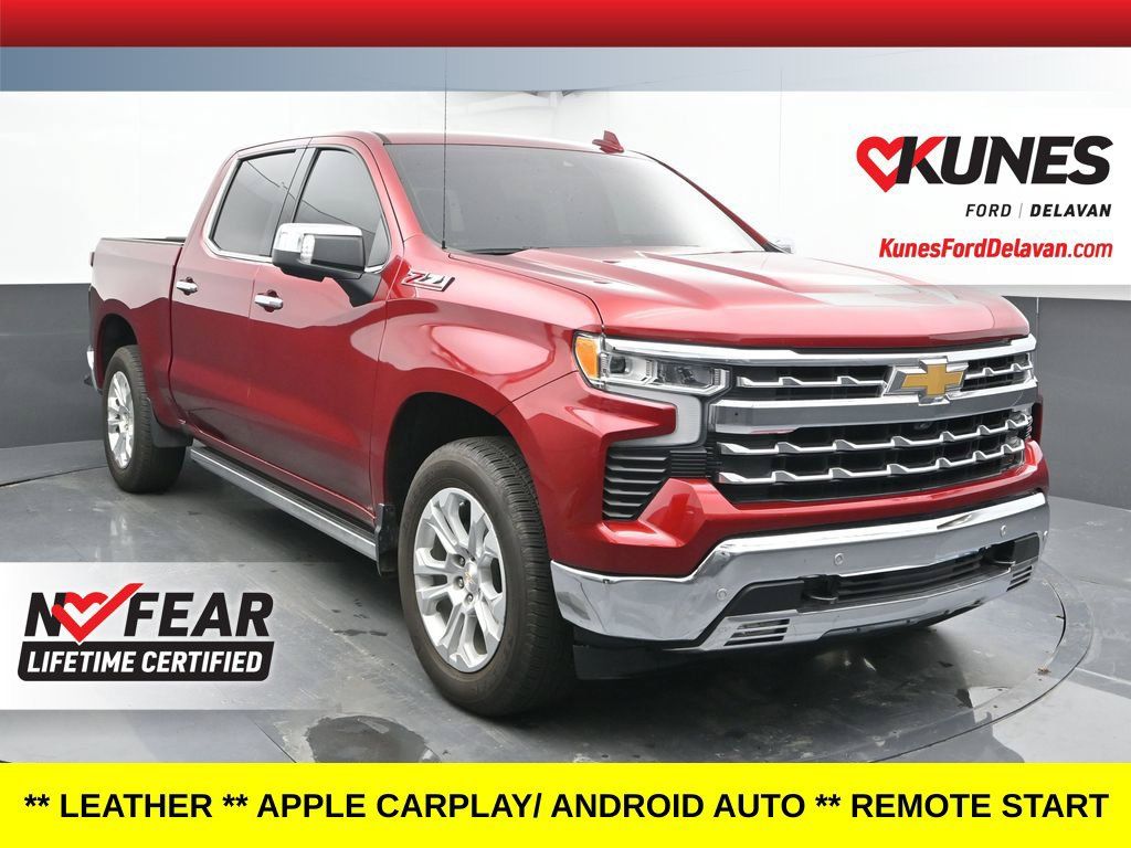 Used 2023 Chevrolet Silverado 1500 LTZ w/ Technology Package AWD/4WD image 1