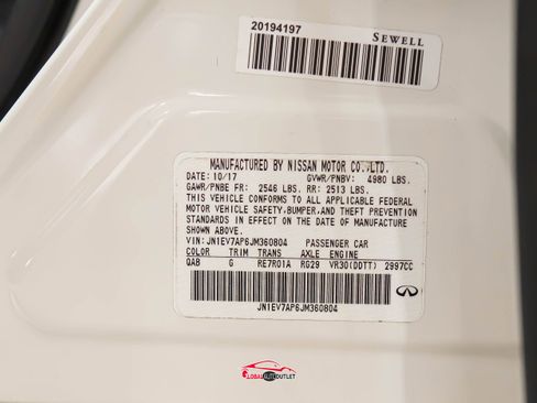 Used 2018 INFINITI Q50 Luxe w/ Sensory Package (Luxe) image 52