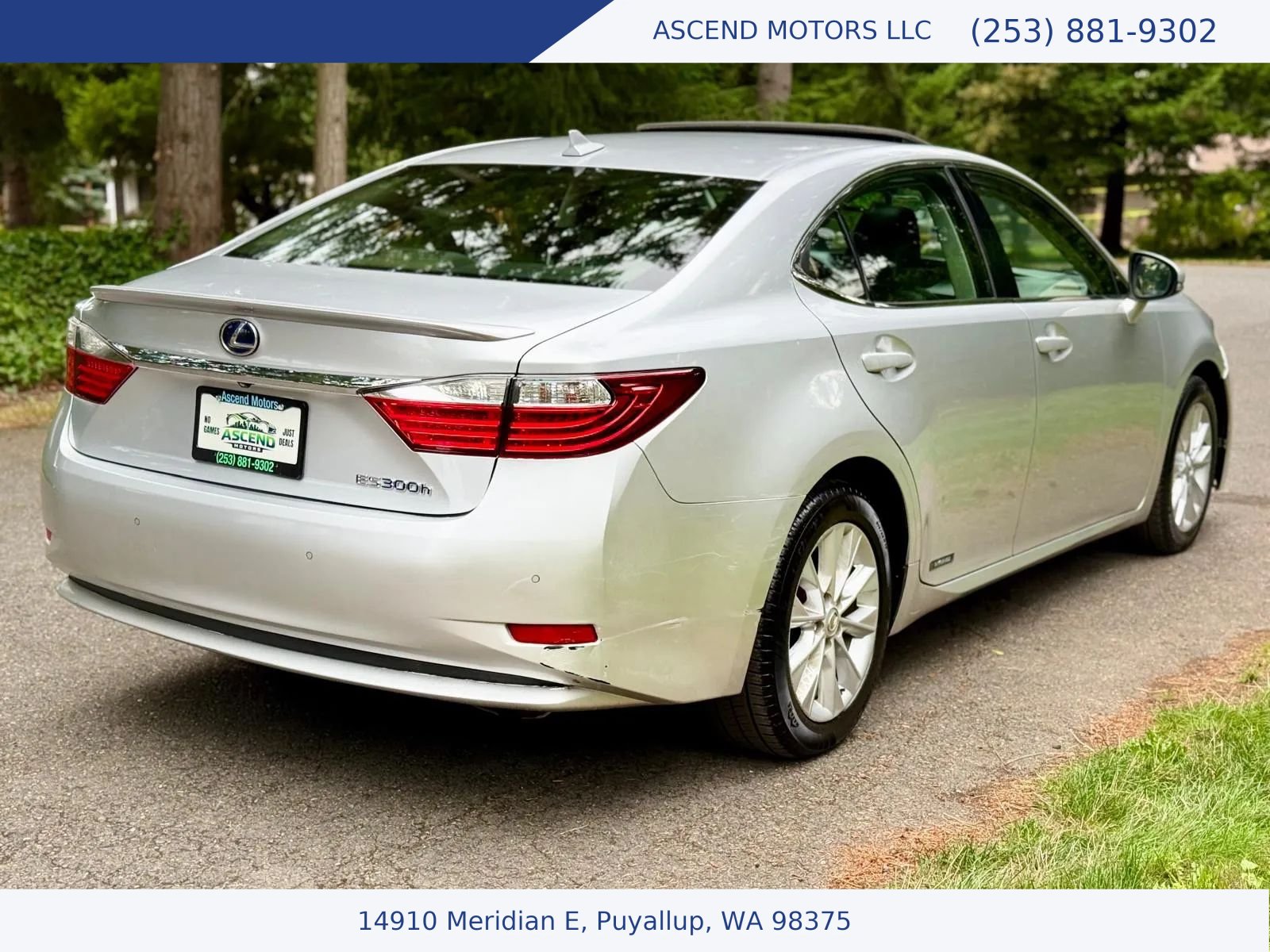 Used 2013 Lexus ES 300h w/ Luxury Pkg FWD image 5