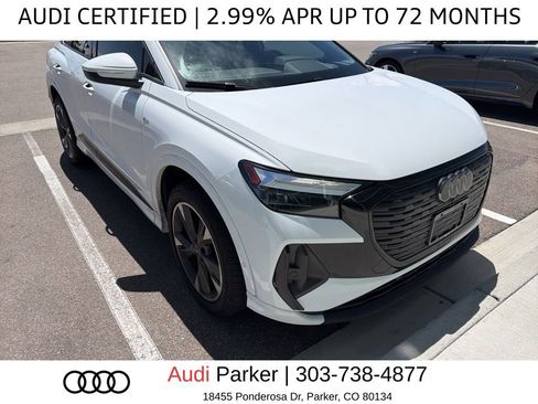Used 2024 Audi Q4 e-tron Premium Plus w/ Premium Plus AWD/4WD image 2