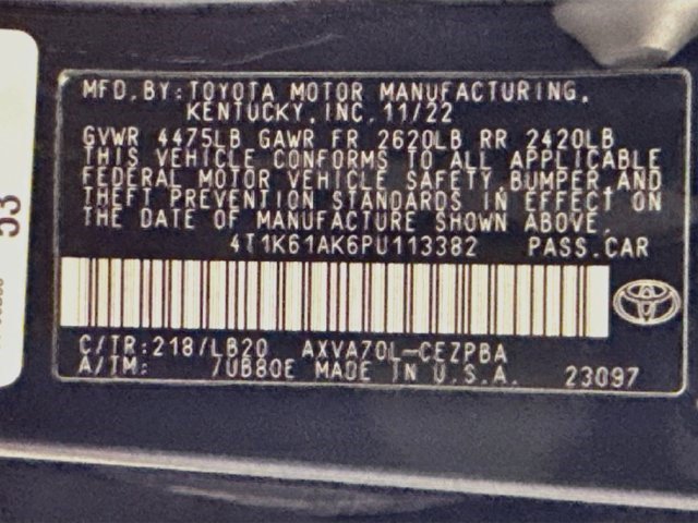 Used 2023 Toyota Camry XSE FWD image 39
