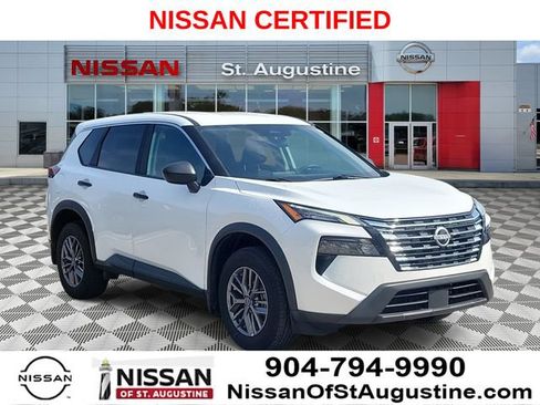 Certified 2025 Nissan Rogue S AWD/4WD image 1
