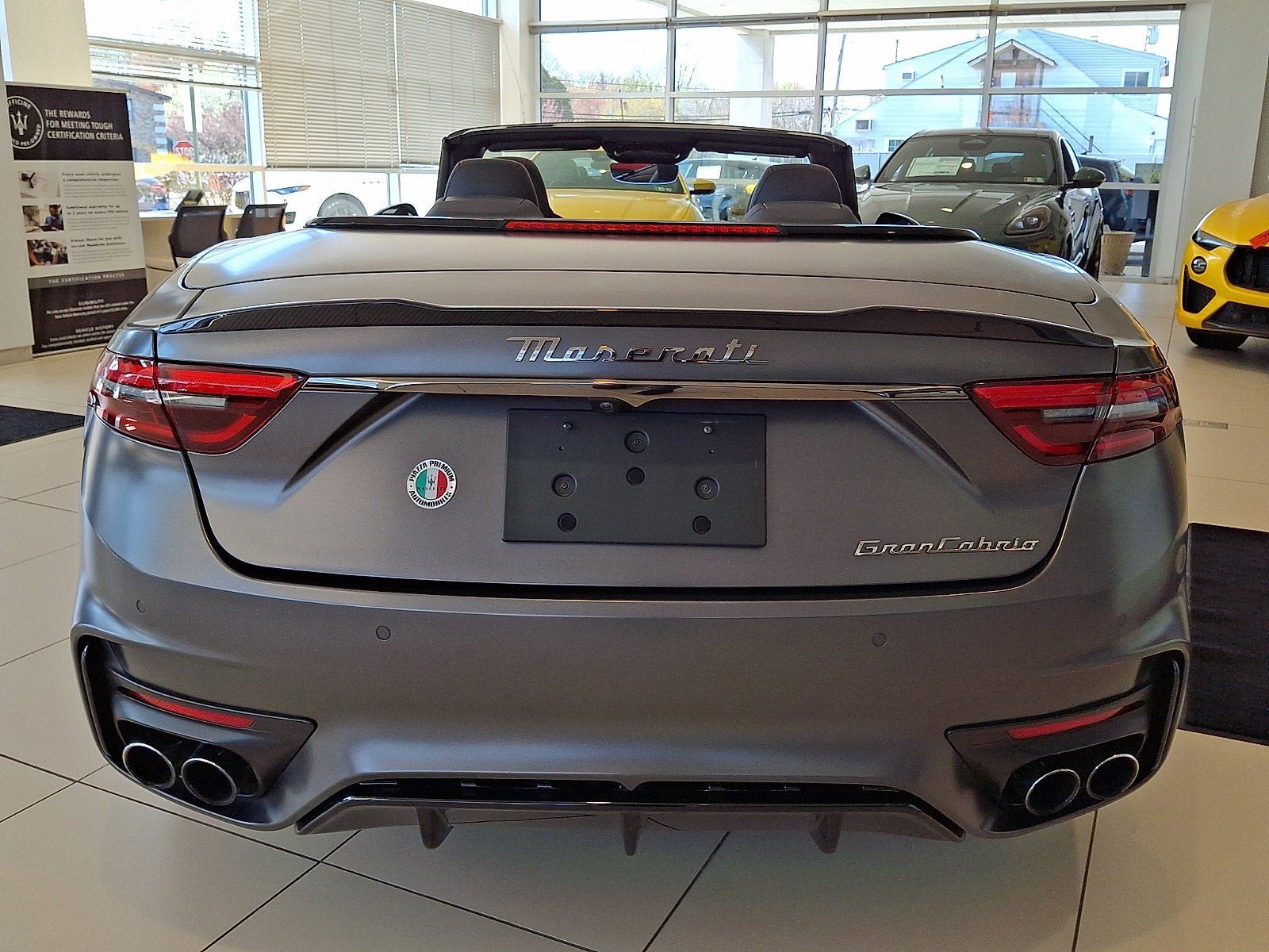 Certified 2024 Maserati GranCabrio Trofeo AWD/4WD image 5